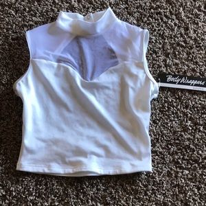 Pure White dance top